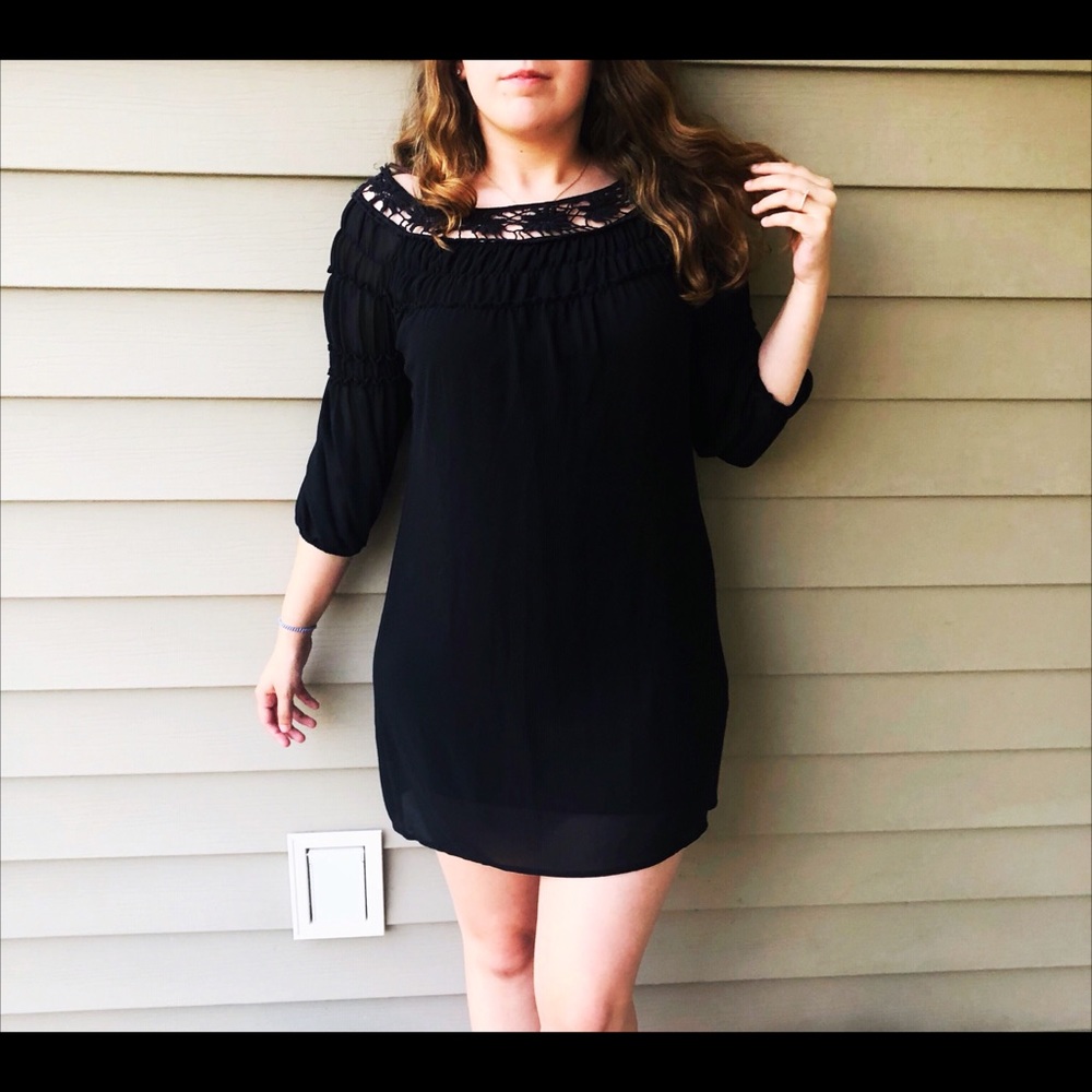 3 Hearts Black Dress🖤